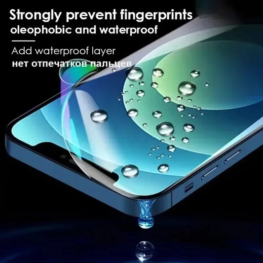 4PCS Soft Hydrogel Film for iphone 7 to 17 Pro Max