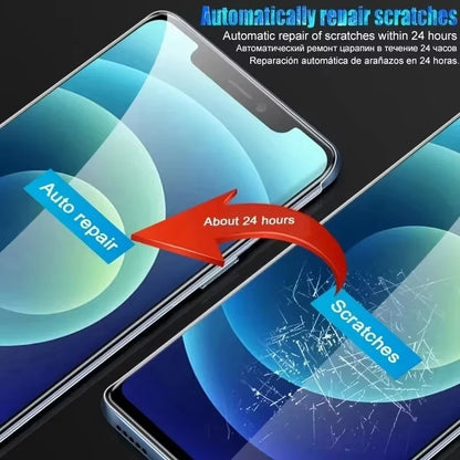 4PCS Soft Hydrogel Film for iphone 7 to 17 Pro Max