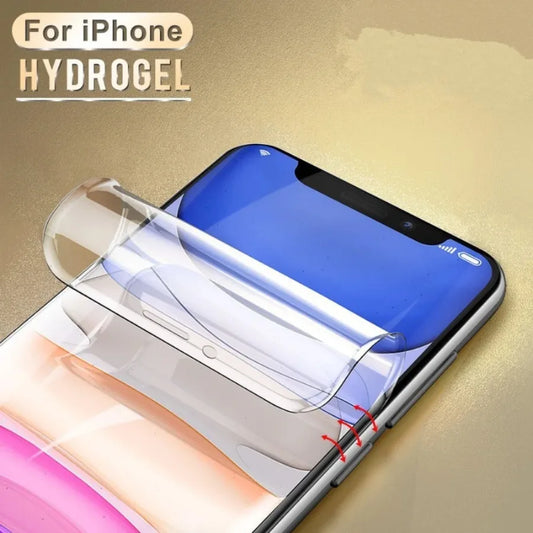 Hydrogel Screen Film for iPhone 6s to 14 Pro Max)