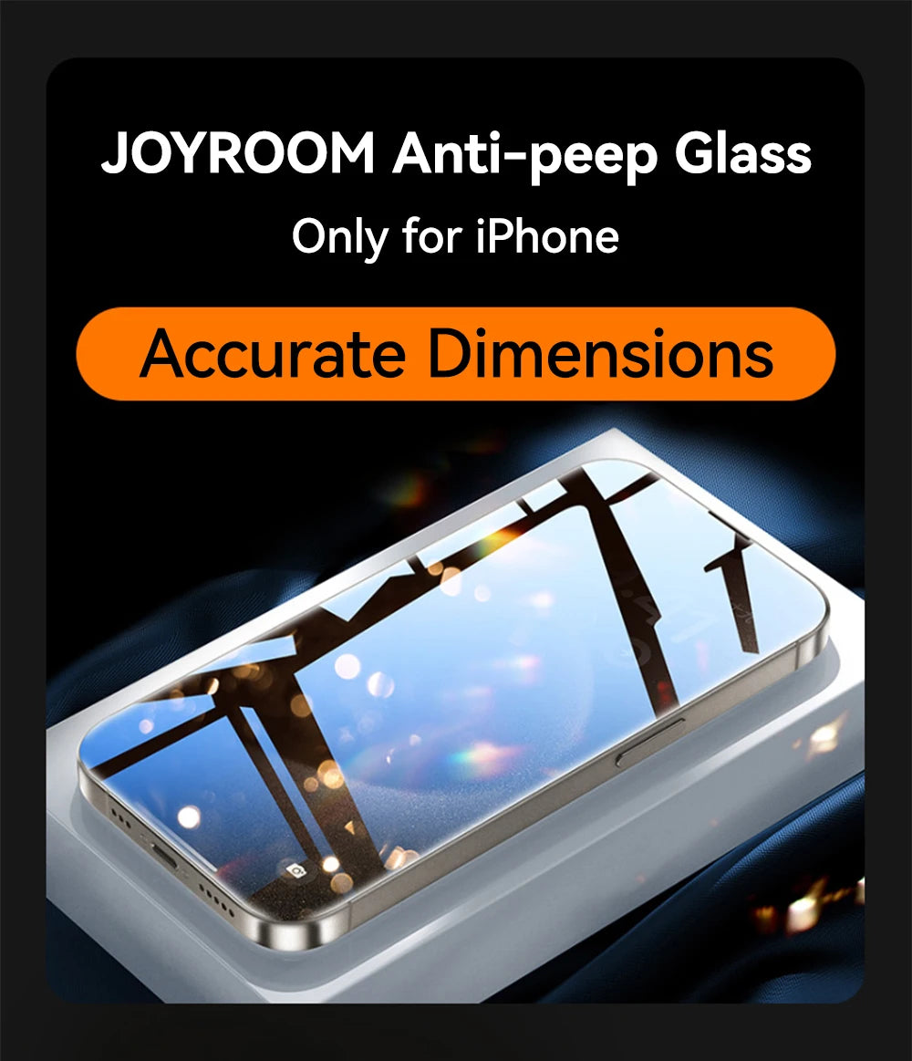 2PCS Apex anti spy Privacy Glass protecter