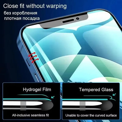 4PCS Soft Hydrogel Film for iphone 7 to 17 Pro Max