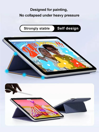 Smart Folio for iPad 10th Generation Case A16 M2 M3 Air 11 iPad Air 5 Case M4 Pro 13 12.9 11 6th 4th Funda magnetically capa