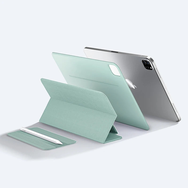 Smart Folio for iPad 10th Generation Case A16 M2 M3 Air 11 iPad Air 5 Case M4 Pro 13 12.9 11 6th 4th Funda magnetically capa