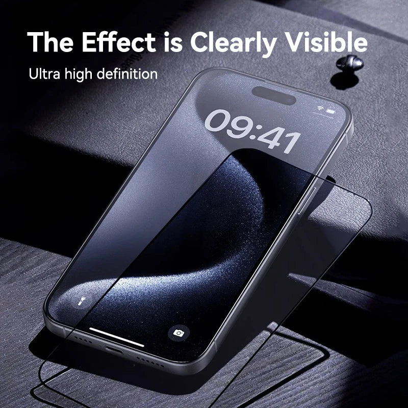 2PCS Apex anti spy Privacy Glass protecter