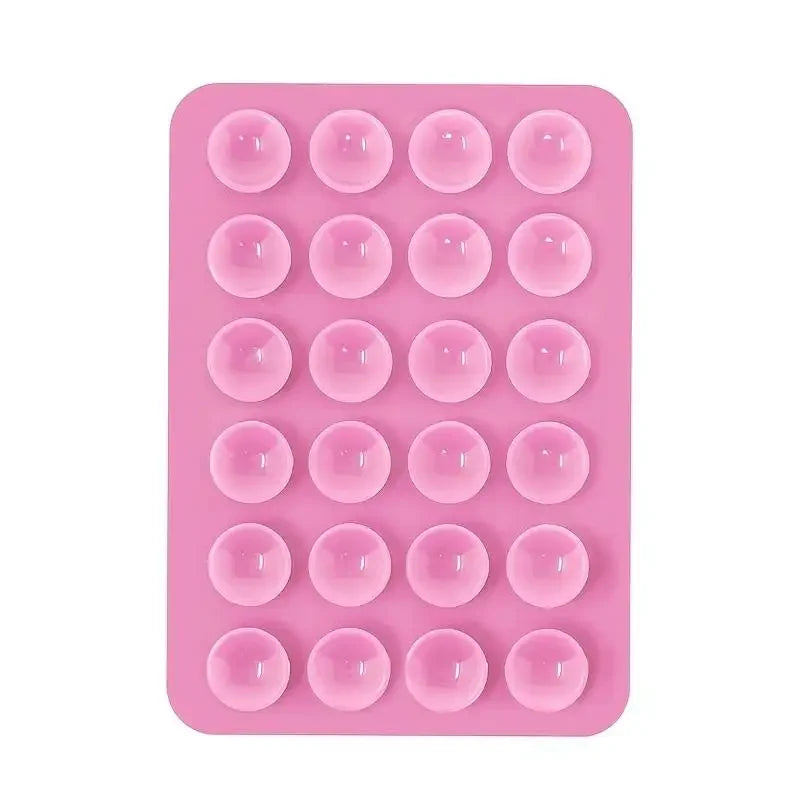 Silicone Suction Anti Slip Single Sided Case Mount Back Sticker