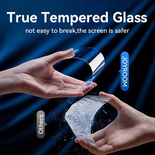 Joyroom Full-Screen HD Tempered Glass Protector for iPhone 11–16 Pro Max