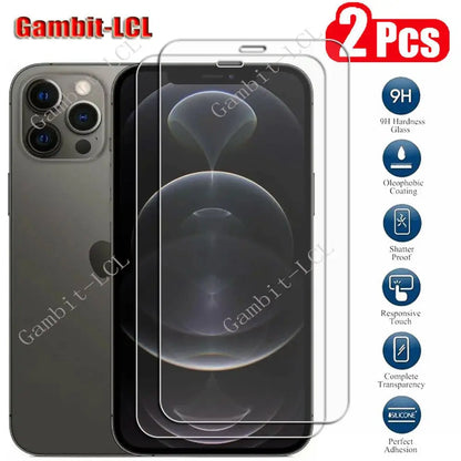 2PCS Original Tempered Glass For Apple iPhone 12 Pro Max iPhone12 12mini iPhone12Pro 12PRO  Screen  Protector Cover Film