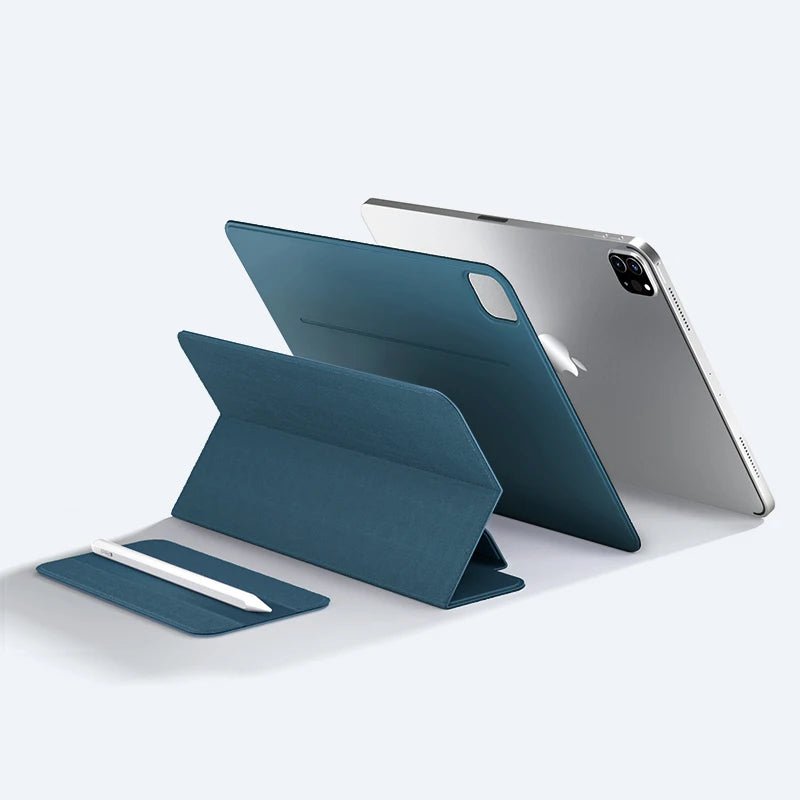 Smart Folio for iPad 10th Generation Case A16 M2 M3 Air 11 iPad Air 5 Case M4 Pro 13 12.9 11 6th 4th Funda magnetically capa
